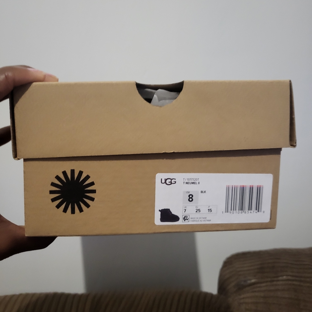 UGG Kids Black Boots